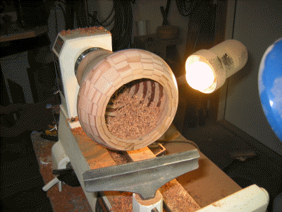 Redwood Bowl - Hollowing